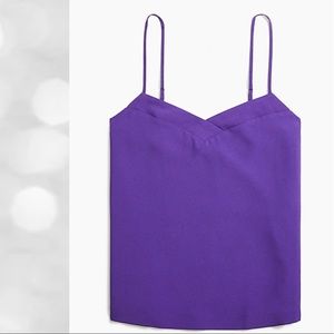 NWT J. Crew purple cami top 16